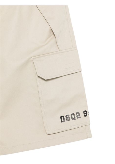 Bermuda con logo DSQUARED2 JUNIOR | DQ3209 D0AGKDQ717